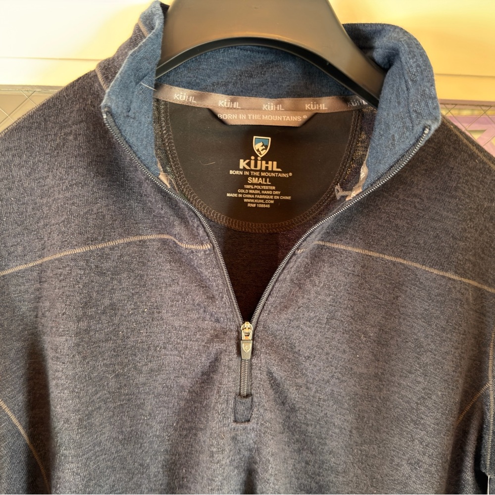 Kuhl Navy Long-Sleeve Quarter-Zip Top - Picture 5 of 10